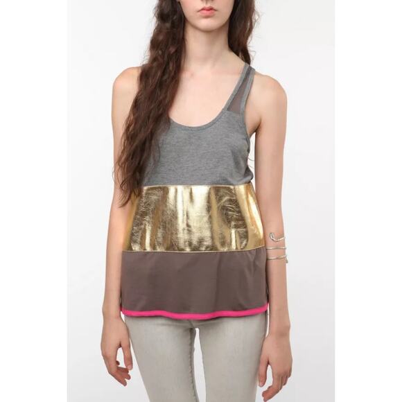 Urban Outfitters Tops - Urban Outfitters Upson Downes by William Anzevino Glitz Tank Top Size Medium